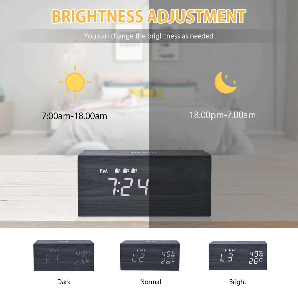 4 in 1 Digital Alarm Clock/Bluetooth Speaker/Wireless Charger/Temperature & Humidity Display - Premium Chargers & Powerbanks from Dressmycell.com - Just $50! Shop now at Dressmycell.com 4 in 1 Digital Alarm Clock/Bluetooth Speaker/Wireless Charger/Temperature & Humidity Display - Premium Chargers & Powerbanks from Dressmycell.com - Just $50! Shop now at Dressmycell.com